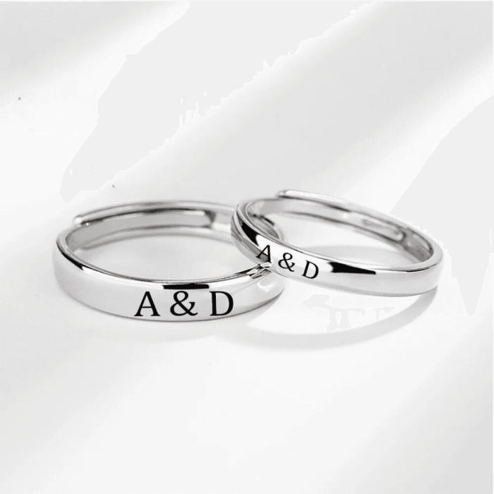 Bague  Amour Gravé – Image 2