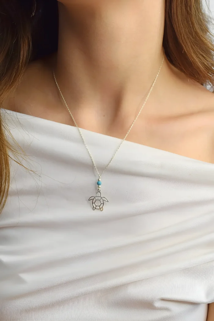 Collier Tortue Océanique – Image 2
