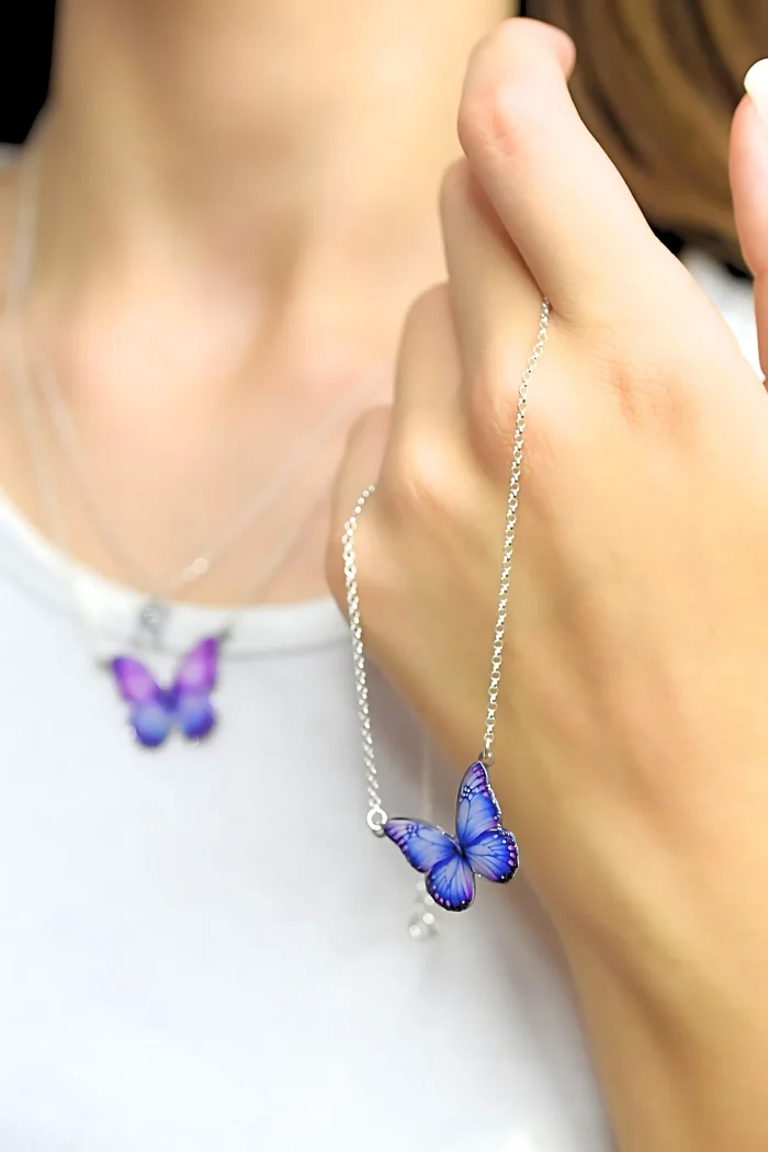 Collier Papillon Mystique – Image 2