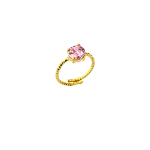 Bague Rose Éclatante