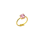 Bague Rose Éclatante