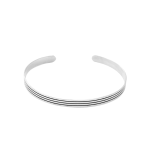 "Elegant Stripes Bangle"