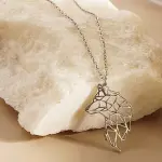 Collier Loup Géométrique – Image 2