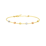 "Bracelet Trio Doré"