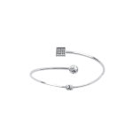 "Bracelet Carré Étoilé"