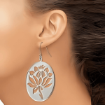 Boucles d'Oreilles Lotus Serein – Image 2