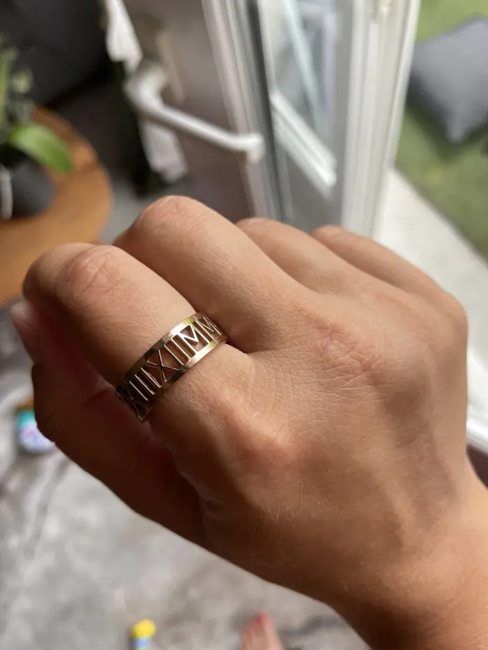 Bague Chiffres Éternels – Image 4