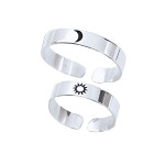 Bagues Soleil et Lune