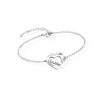 "Bracelet cœurs Entrelacées"