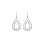 Boucles d'Oreilles Goutte d'Argent