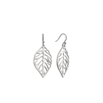 Boucles Feuilles d'Argent