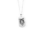Collier Loup Alpha