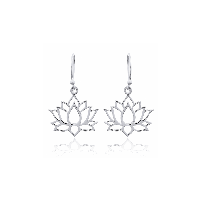 Boucles d'Oreilles Lotus Éternel – Image 3