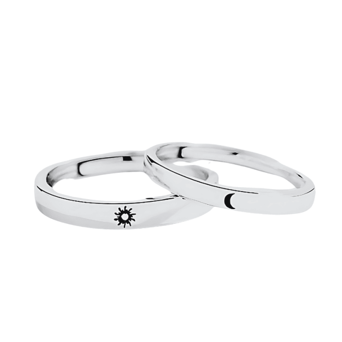 Bagues Soleil et Lune – Image 3