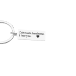 Porte-Clés Reste En Sécurité, Mon Chéri