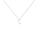 Collier Lune Argentée