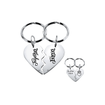 Porte-Clés Cœurs Unis