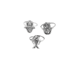 Trio de Bagues Traditionnelles