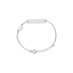 Bracelet Identité Argenté