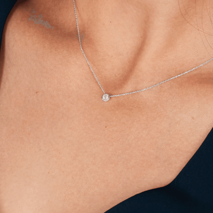 Collier Solitaire Éclatant – Image 2