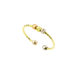 Bague "Tressée Dorée"