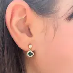 Série Trèfle en Malachite – Élégance et Protection – Image 2