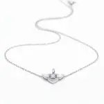 collier en forme de cœur ailé – Image 2