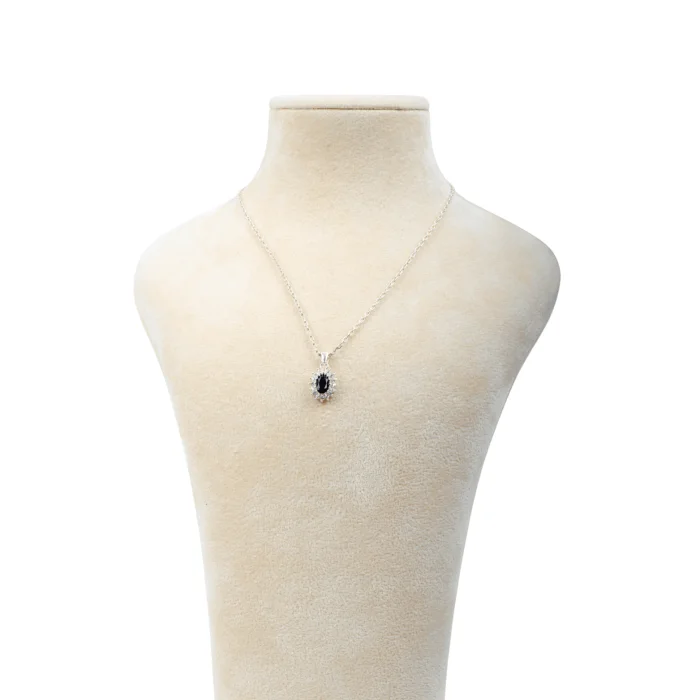 Collier avec pierre Noir – Image 3