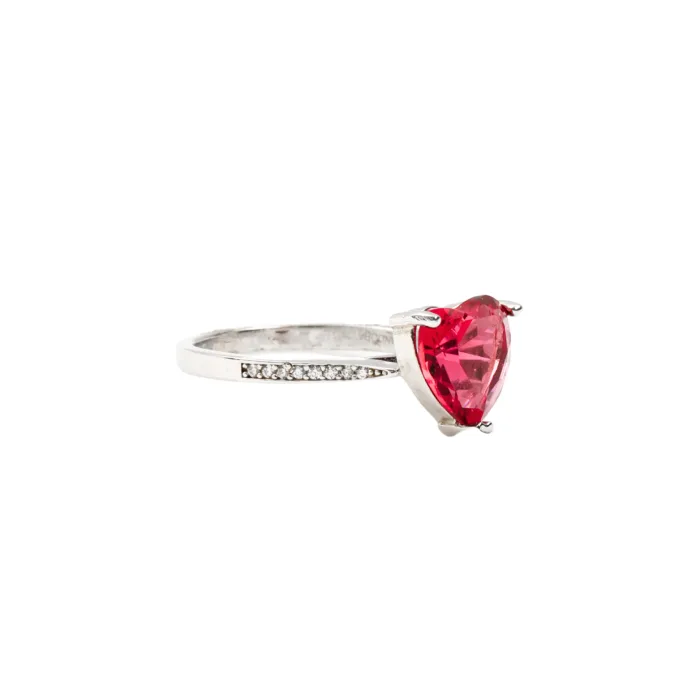 Bague Coeur Rose – Image 3